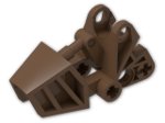 LEGO® Brick: Technic Mechanical Foot with Ball Joint 3 x 6 x 2.333 32475 | Color: Brown