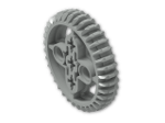 LEGO® Brick: Technic Gear 36 Tooth Double Bevel 32498 | Color: Grey
