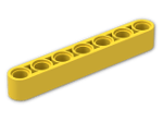 LEGO® Brick: Technic Beam 7 32524 | Color: Bright Yellow