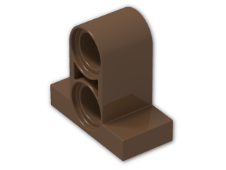 LEGO® Brick: Technic Tile 1 x 2 with Two Holes 32530 | Color: Brown