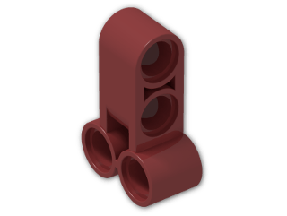 LEGO® Stein: Technic Cross Block 2 x 3 (Pin/Pin/Twin Pin) 32557 | Farbe: New Dark Red
