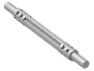 LEGO® Stein: Technic Axle Flexible 7 32580 | Farbe: Silver