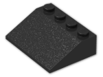 LEGO® Stein: Slope Brick 33 3 x 4 3297 | Farbe: Black