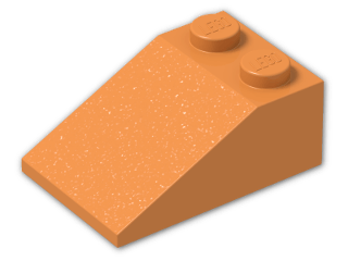 LEGO® Stein: Slope Brick 33 3 x 2 3298 | Farbe: Bright Orange