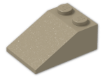 LEGO® Brick: Slope Brick 33 3 x 2 3298 | Color: Sand Yellow