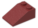 LEGO® Brick: Slope Brick 33 3 x 2 3298 | Color: New Dark Red