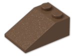 LEGO® Brick: Slope Brick 33 3 x 2 3298 | Color: Brown
