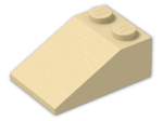 LEGO® Brick: Slope Brick 33 3 x 2 3298 | Color: Brick Yellow