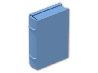 LEGO® Brick: Minifig Book 33009 | Color: Medium Blue