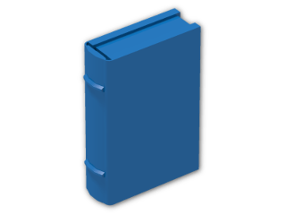 LEGO® Brick: Minifig Book 33009 | Color: Bright Blue