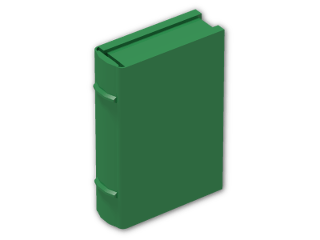 LEGO® Brick: Minifig Book 33009 | Color: Dark Green
