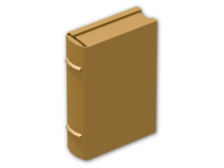 LEGO® Brick: Minifig Book 33009 | Color: Warm Gold