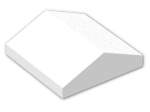 LEGO® Brick: Slope Brick 33 2 x 2 Double 3300 | Color: White