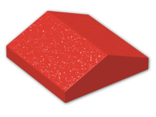 LEGO® Brick: Slope Brick 33 2 x 2 Double 3300 | Color: Bright Red