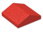 LEGO® Brick: Slope Brick 33 2 x 2 Double 3300 | Color: Bright Red