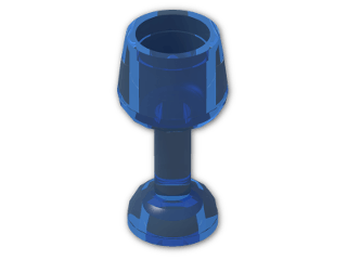 LEGO® Stein: Minifig Wine Glass 33061 | Farbe: Transparent Blue