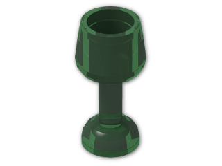 LEGO® Brick: Minifig Wine Glass 33061 | Color: Transparent Green