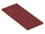 LEGO® Brick: Plate 6 x 14 3456 | Color: New Dark Red