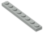 LEGO® Brick: Plate 1 x 8 3460 | Color: Grey