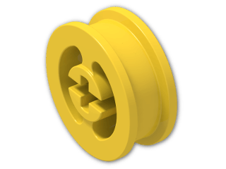 LEGO® Stein: Wheel Rim 8 x 17.5 with Axlehole 3482 | Farbe: Bright Yellow