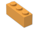LEGO® Brick: Brick 1 x 3 3622 | Color: Bright Yellowish Orange