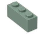 LEGO® Brick: Brick 1 x 3 3622 | Color: Sand Green