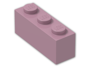 LEGO® Stein: Brick 1 x 3 3622 | Farbe: Medium Reddish Violet