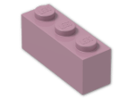 LEGO® Stein: Brick 1 x 3 3622 | Farbe: Medium Reddish Violet