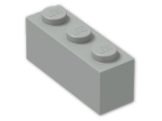 LEGO® Stein: Brick 1 x 3 3622 | Farbe: Grey
