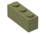 LEGO® Stein: Brick 1 x 3 3622 | Farbe: Olive Green