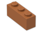 LEGO® Stein: Brick 1 x 3 3622 | Farbe: Dark Orange