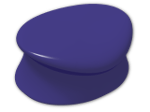 LEGO® Stein: Minifig Police Hat 3624 | Farbe: Medium Lilac
