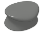 LEGO® Brick: Minifig Police Hat 3624 | Color: Dark Grey