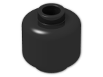 LEGO® Stein: Minifig Head with Hollow Stud 3626b | Farbe: Black