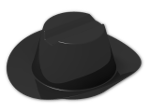 LEGO® Brick: Minifig Hat Cowboy 3629 | Color: Black