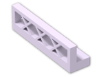 LEGO® Brick: Fence Lattice 1 x 4 x 1 3633 | Color: Lavender