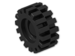 LEGO® Stein: Tyre 6/ 50 x 8 Offset Tread 3641 | Farbe: Black