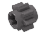 LEGO® Brick: Technic Gear 8 Tooth 3647 | Color: Dark Stone Grey
