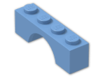 LEGO® Brick: Arch 1 x 4 3659 | Color: Medium Blue