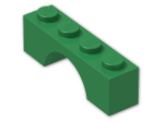 LEGO® Stein: Arch 1 x 4 3659 | Farbe: Dark Green