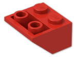 LEGO® Brick: Slope Brick 45 2 x 2 Inverted 3660 | Color: Bright Red