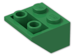 LEGO® Brick: Slope Brick 45 2 x 2 Inverted 3660 | Color: Dark Green