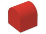 LEGO® Brick: Duplo Brick 2 x 2 x 2 with Curved Top (Needs Work) 3664 | Color: Bright Red