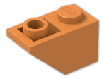 LEGO® Brick: Slope Brick 45 2 x 1 Inverted 3665 | Color: Bright Orange