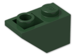 LEGO® Brick: Slope Brick 45 2 x 1 Inverted 3665 | Color: Earth Green