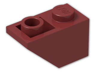 LEGO® Stein: Slope Brick 45 2 x 1 Inverted 3665 | Farbe: New Dark Red
