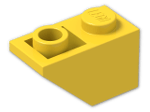 LEGO® Brick: Slope Brick 45 2 x 1 Inverted 3665 | Color: Bright Yellow