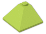 LEGO® Stein: Slope Brick 33 3 x 3 Double Convex 3675 | Farbe: Bright Yellowish Green