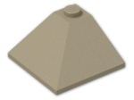 LEGO® Brick: Slope Brick 33 3 x 3 Double Convex 3675 | Color: Sand Yellow