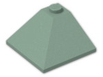LEGO® Brick: Slope Brick 33 3 x 3 Double Convex 3675 | Color: Sand Green